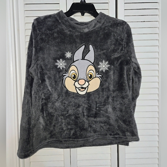 Disney 100 Women's S Thumper Fleece Sleepwear Top - Picture 2 of 12